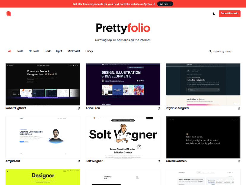 Prettyfolio